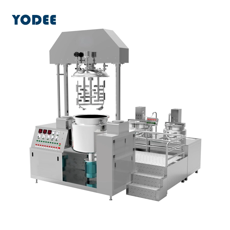 High Viscosity Liquid Chemical Vacuum Emulsifying Homogenize Mixer