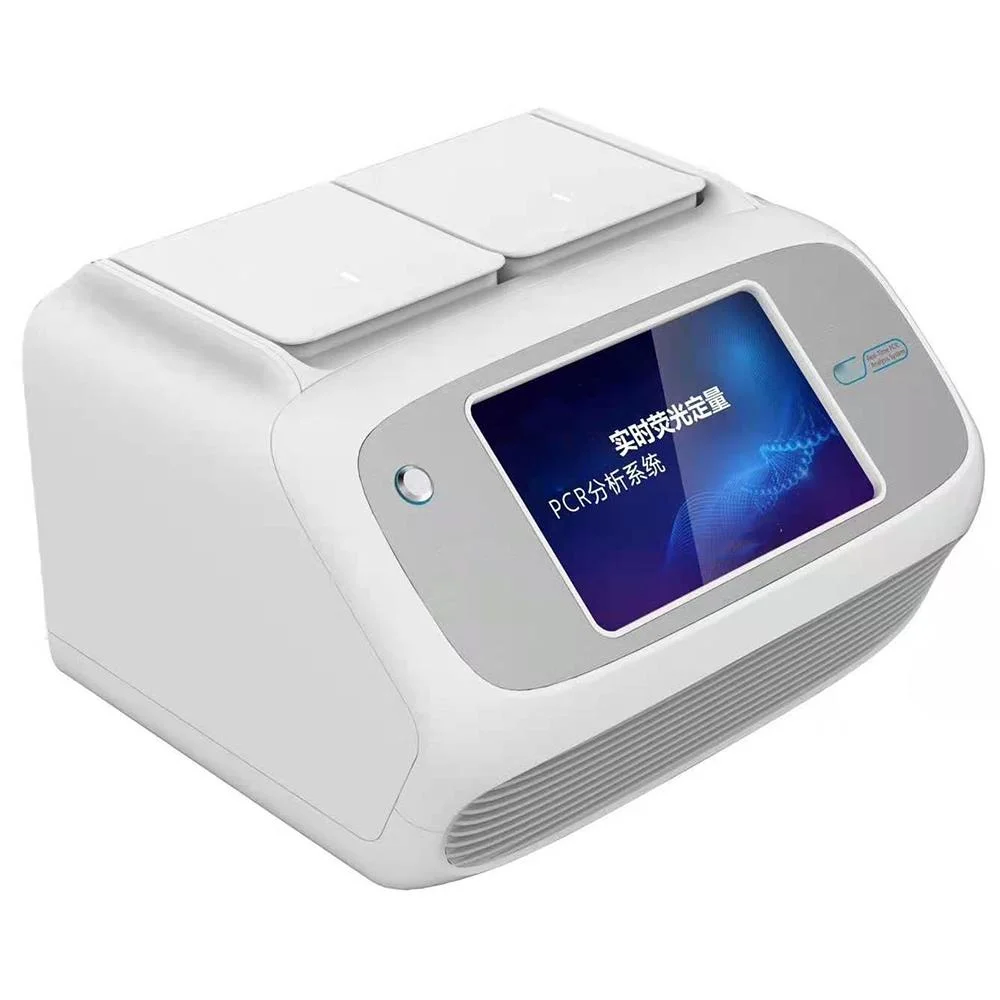 LED Medical Analyzer Thermal Cycler Test System Real Time PCR Machine Price