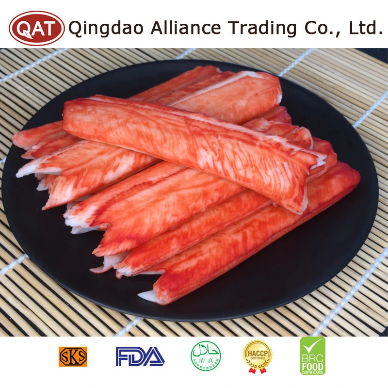 China Delicious Frozen Crab Seafood Surimi Minced Stick IQF Crab Stick Imitation Surimi with Best Price