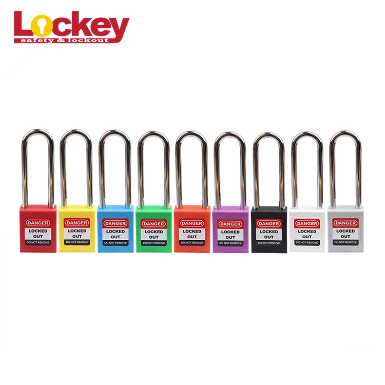 Lockey Loto 76mm Steel Shackle Safety Pad Lock