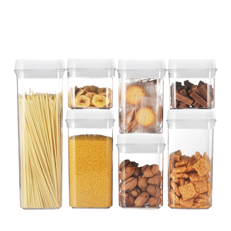 7-Piece Set Airtight Jars (BPA free)