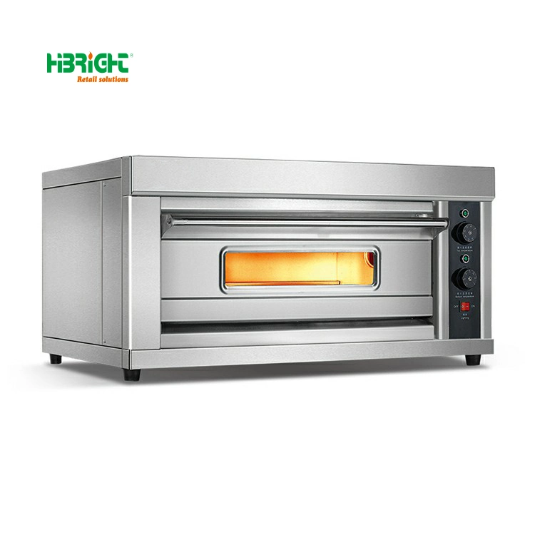 Stainless Steel Bakery Pizza Oven Commercial Baking Equipment Deck Oven