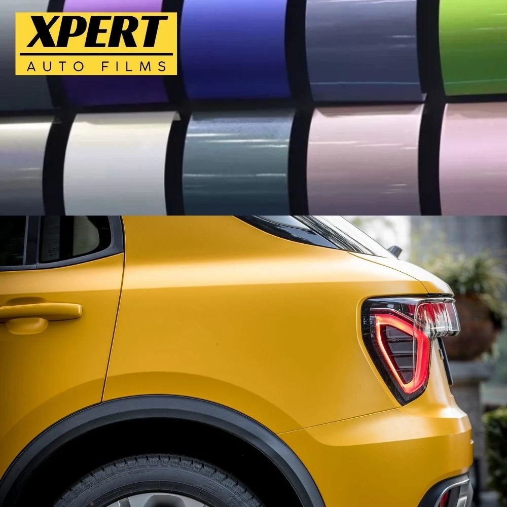 Xpert Matte Finish hydrophobe Abrieb und Kratzfestigkeit Vinyl Auto Wrap TPU Farbverändernde PPF UV-Beständigkeit