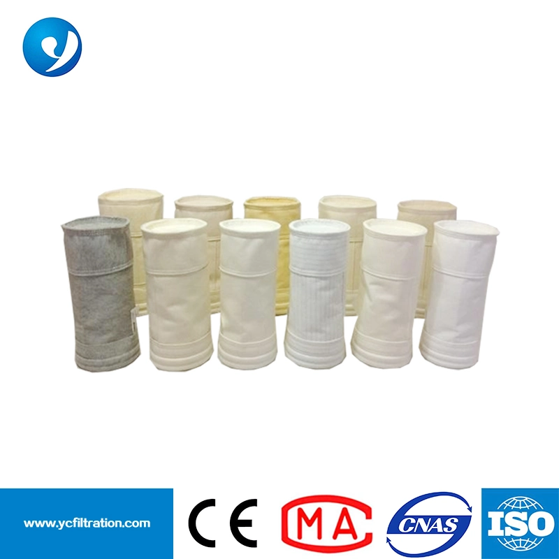 Gebrauchte Filtertasche 100% Nomex Aramid Filtertasche für Zement Anlage