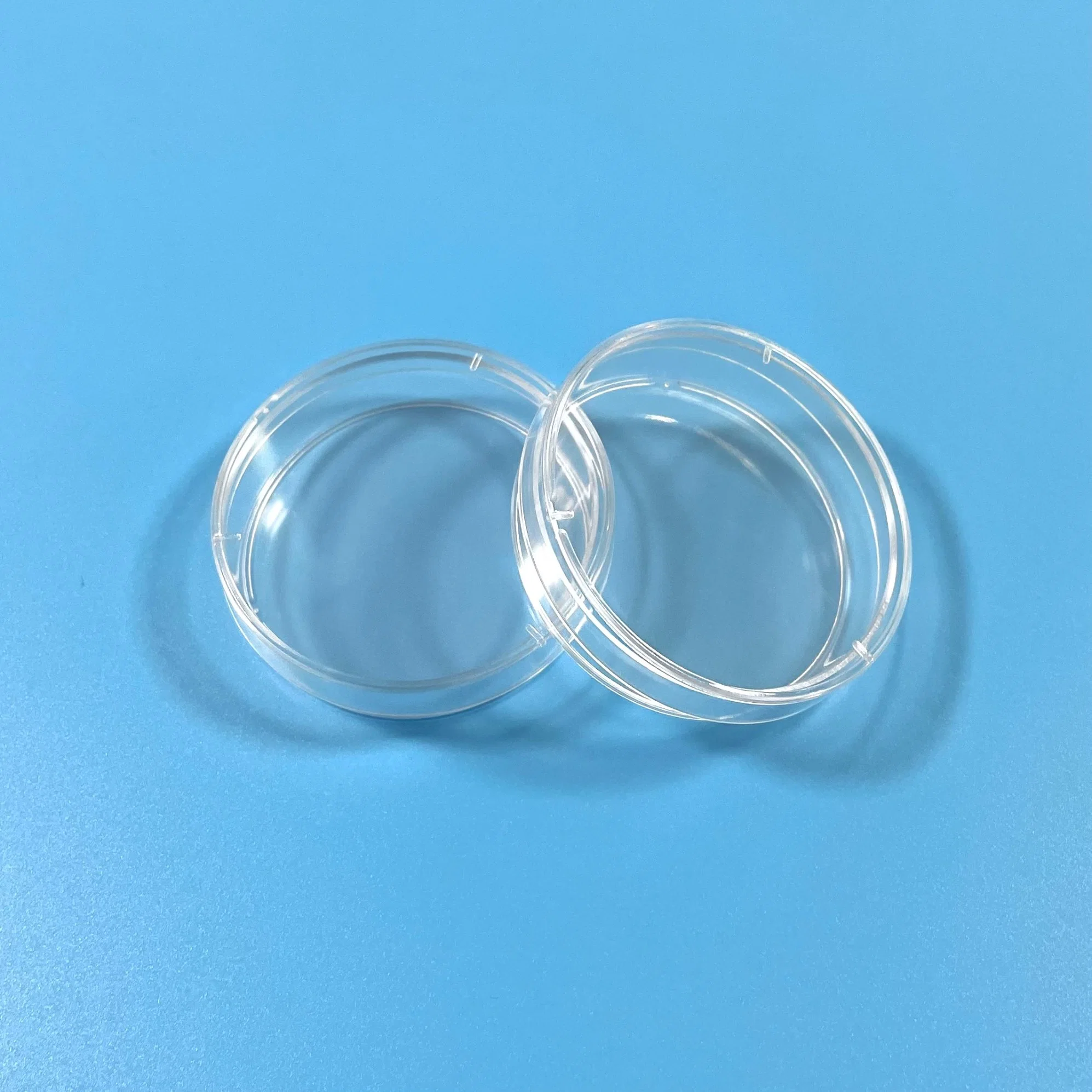 Factory Directly 35mm 55cm 70mm 90mm 130mm 150mmtissue Petri Dish PS Sterile Laboratory Medical Plastic Product Plastic Bacteria Culture Petri Dish