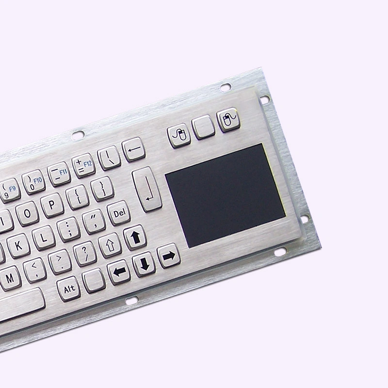 Hot Sale Waterproof Metallic Keyboard with Touch Pad