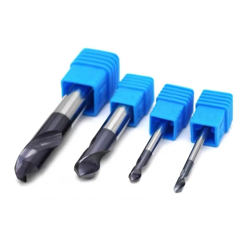 Wyk China High Speed Machine High quality/High cost performance  Tungsten Carbide 90 Degree Endmill Centering Drill Solid Carbide Cutting Tools Stainless Steel/Steel Twist Drill Bit