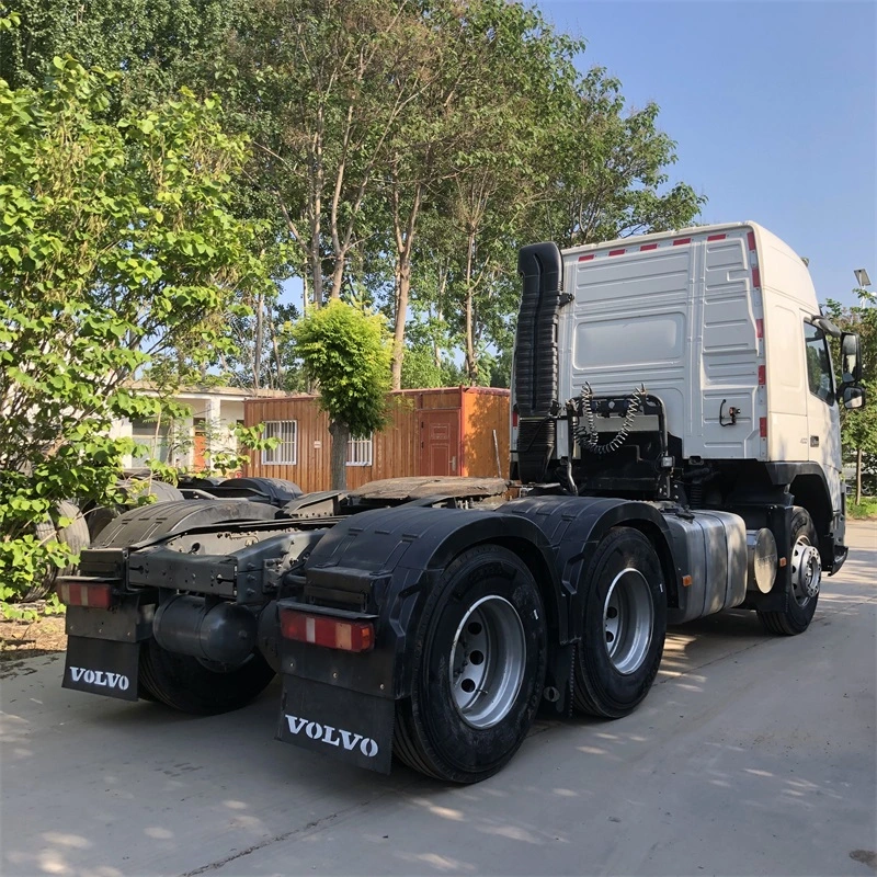 جرار Volvo 6X4 400HP 460HP Trailer Head Horse Prime مستخدم شاحنة سحب المركبة