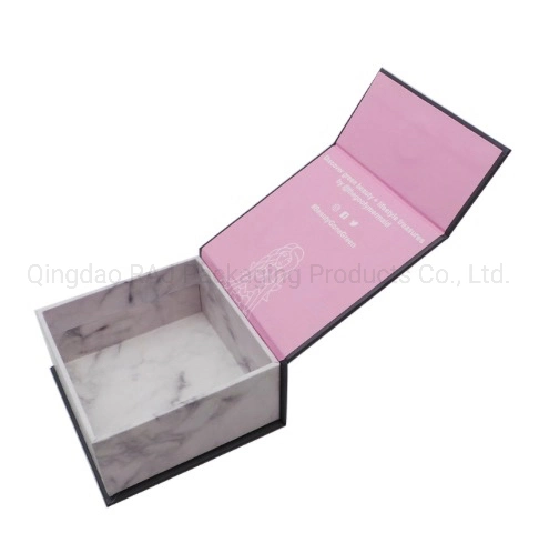Benutzerdefinierte Druck Papier Karton Schmuck Halskette Verpackung Magnetische Geschenkboxen