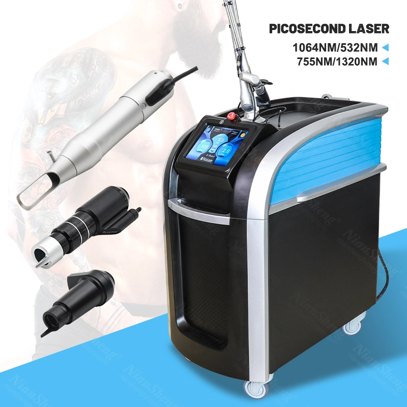 Picosekunde Laser Tattoo Entfernung Pico Laser Spot Entfernung Q-Switch Picosekunde Laser