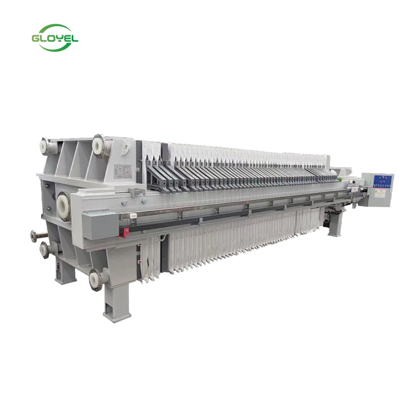High Pressure Hydraulic Plate and Frame Filter Press Machine with Cake Washing