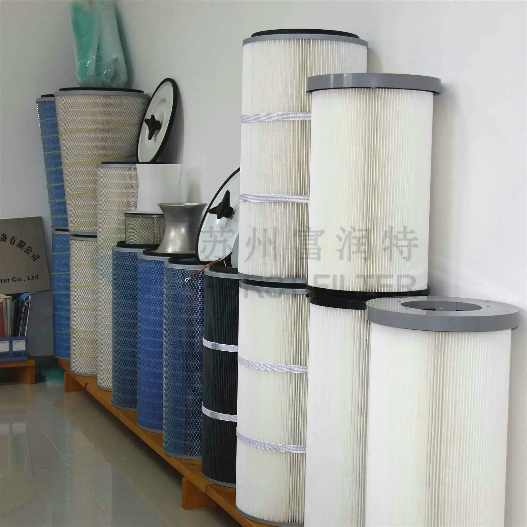 High Efficiency HEPA Pleated Spun Bonded Polyester Cartridge Industrial Filter