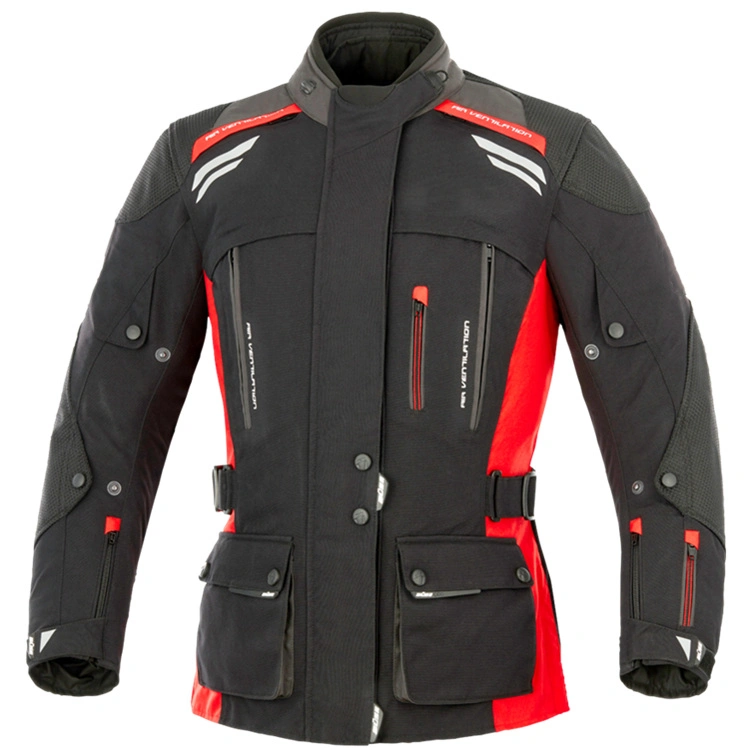 Mayorista de ropa de calidad OEM Moto chaqueta con armaduras CE