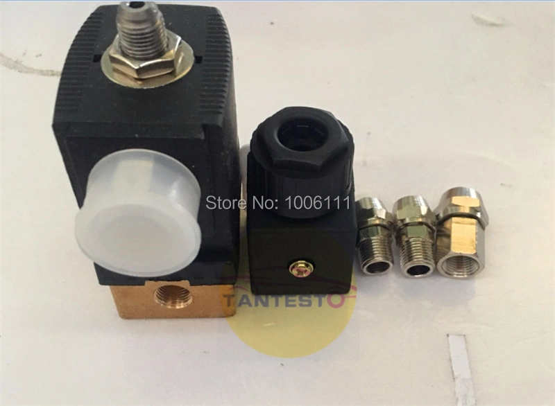 Flow Sensor Solenoid Electric Magnetic Valve 24V 220V Filter