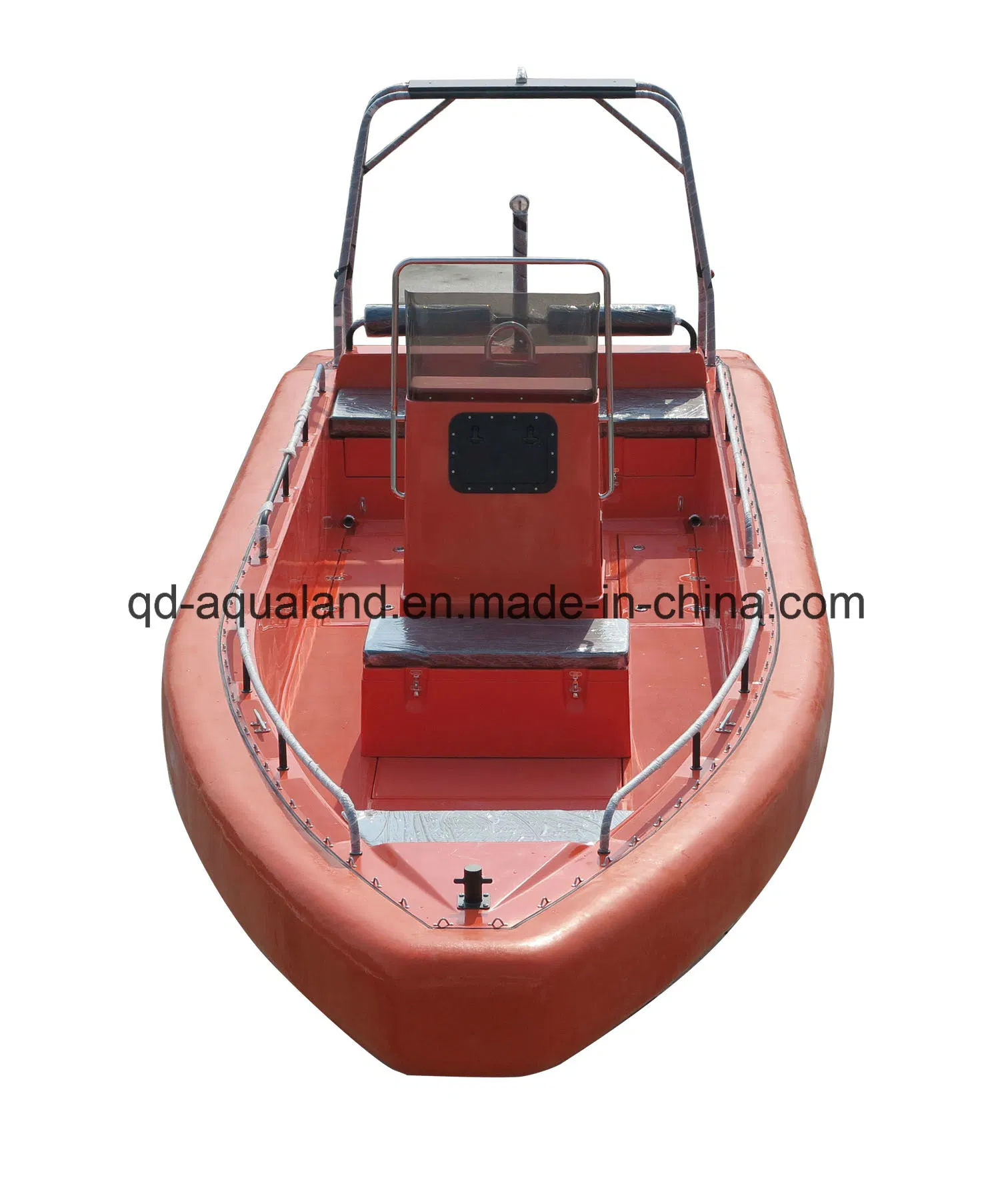 Aqualand 26feet 8m Non-Air Filled Tube Rib Rescue Patrol /EVA Soliad Foam Fender Rigid Inflatable Motor Boat (rib800)