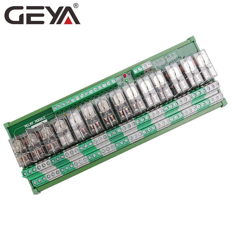 5V 3.3 V PAM Geya Proteus 10 Módulo de Relé 2no2nc Omron Plug in Fy-2ng2r