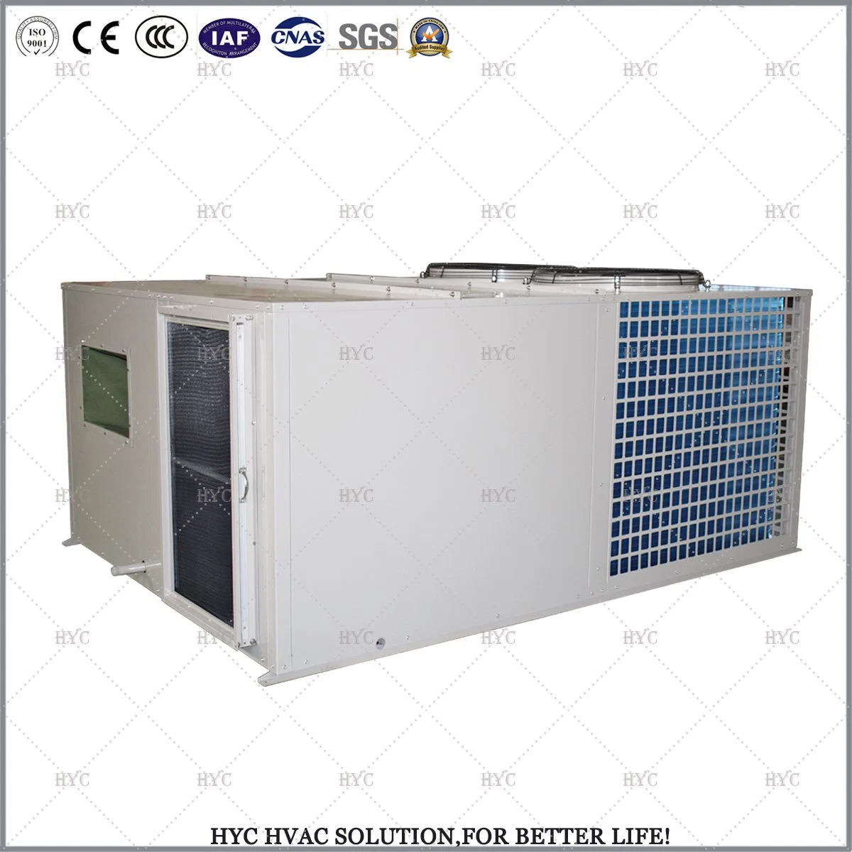 DC Compressor Saving-Energy Rooftop Packaged Air Conditioning for Commercial R410A