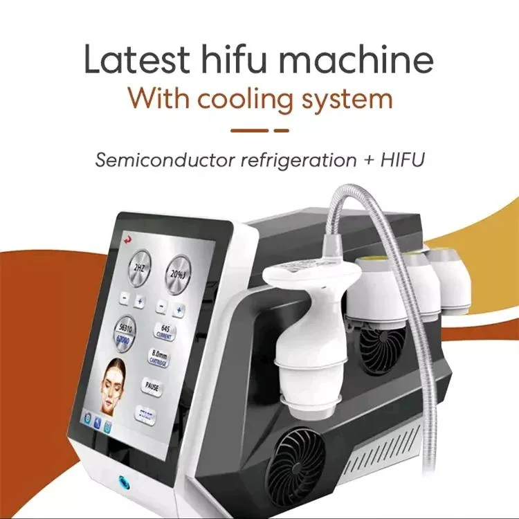 9d Ice Cooling Frozen Hifu Cryo 7D Hifu Machine Body Slimming Cryo Hifu Anti-Aging Skin Tightening Machine High Intensity Focused Ultrasound Frozen Hifu