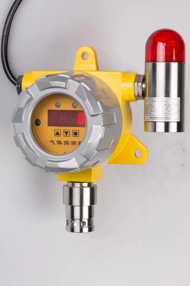 Certified Explosion-Proof Fixed Gas Detector with Sound and Light Alarm