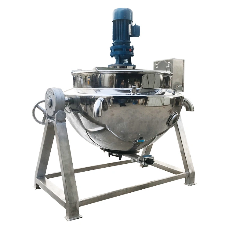 200L Stainless Steel Food Processing Electric Heating Jacketed Pot
