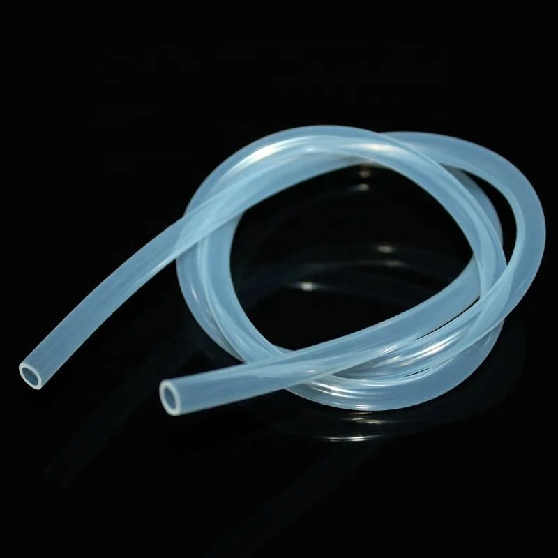 Haut transparent flexible en silicone de qualité médicale 0.5mm Tubes en caoutchouc silicone souple