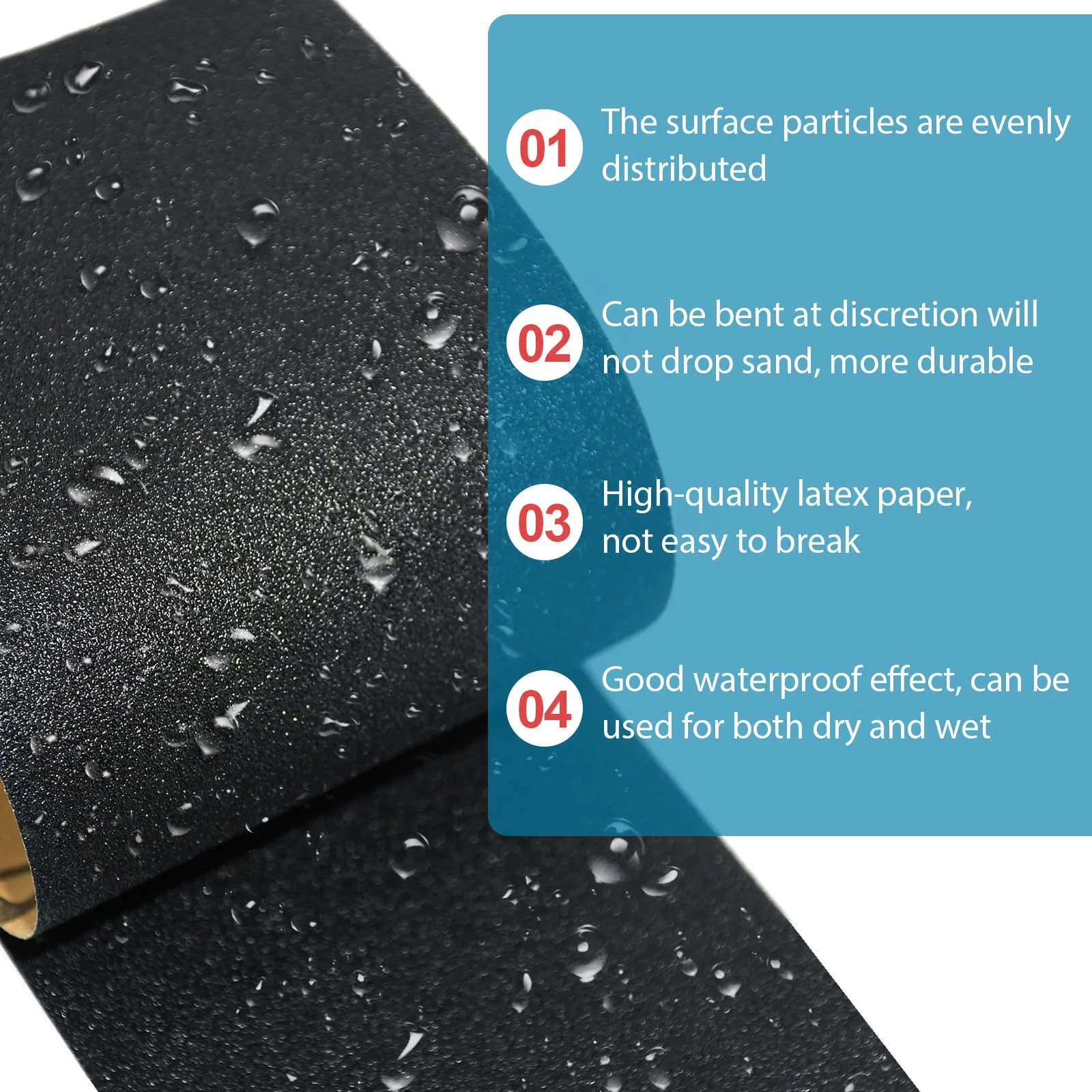 Waterproof Sc Sandpaper for Automotive Beauty