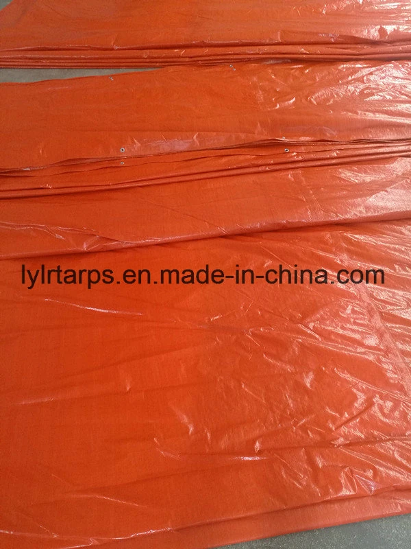 Orange PE Tarpaulin Cover, Tarpolin Sheet