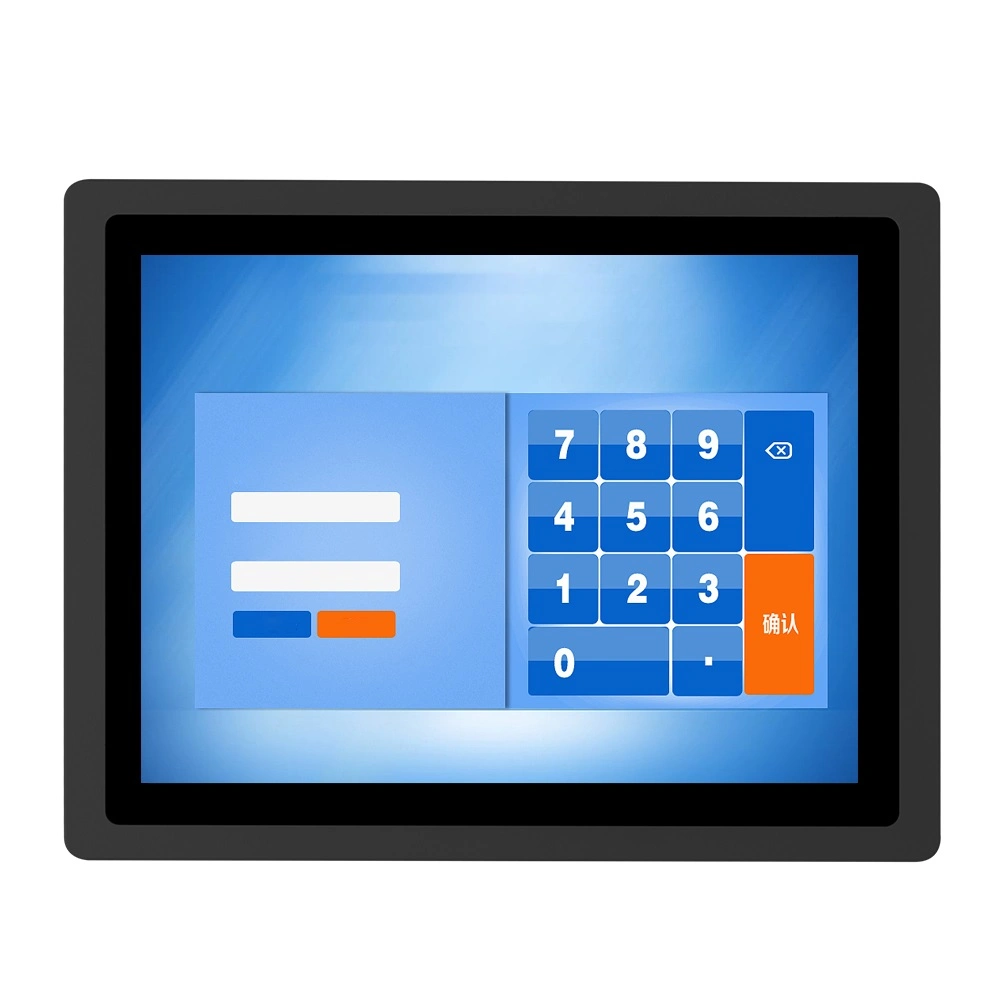 18.5 Inch Android Mini Industrial IP65 COM VGA Panel Mount Industrial Touch Screen Monitor