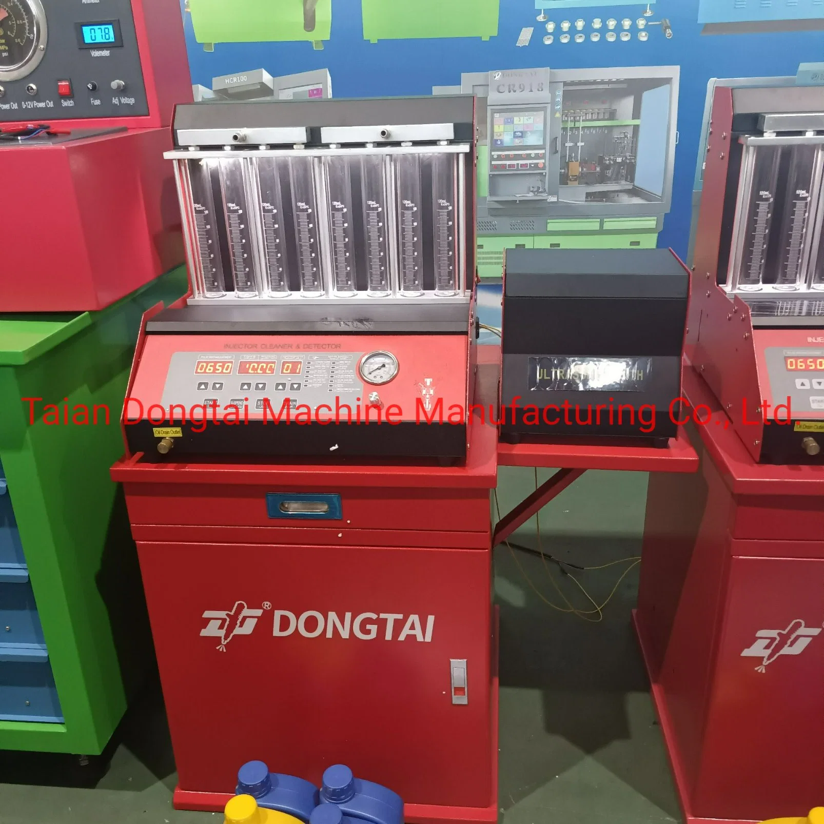 Dongtai Dtq200-8h Automatic Gasoline Direct & Port Injection Tester for Petrol Auto Car Injector Test and Ultrasonic Clean Injector Tester & Cleane