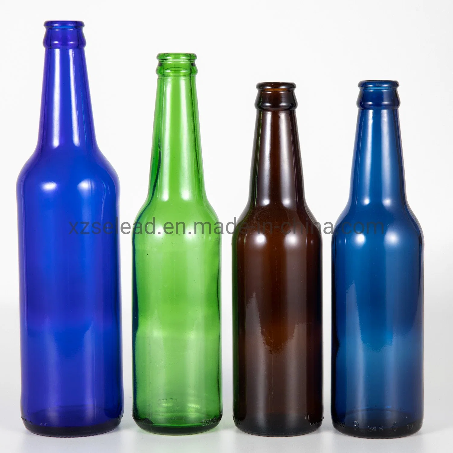 Amber Beer Bottle Craft Beer Wine Glass Bottle with Crown Cap 33cl 50cl 65cl