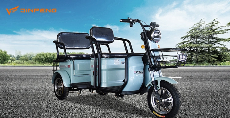 Jinpeng 2021 Nuevo diseño de 800W Smart Mini triciclo eléctrico para el pasajero, de alta calidad, el Brasil Venta caliente