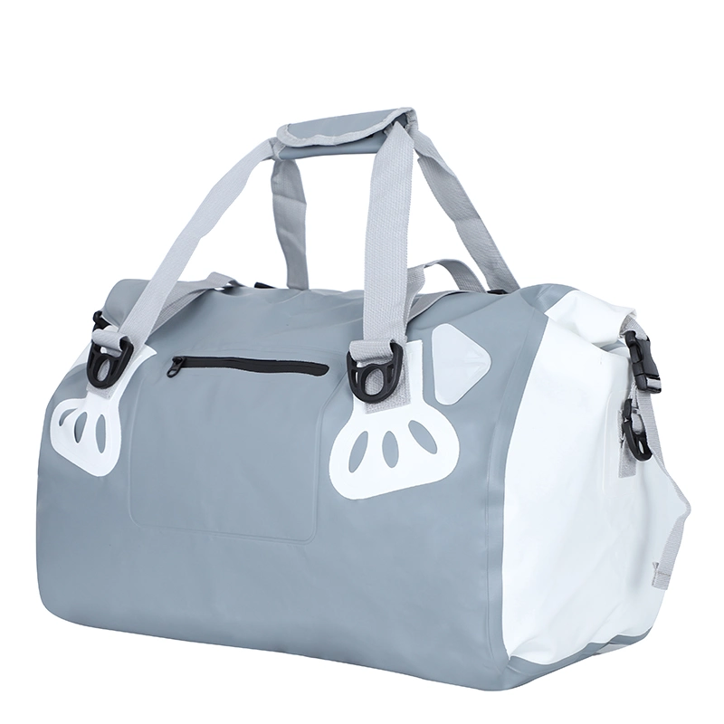 Sac étanche extérieur pour le kayak, la navigation de plaisance, la pêche, la plongée et la plage. Sac sec en PVC TPU 500d avec fermeture enroulable. Sac à dos de voyage.