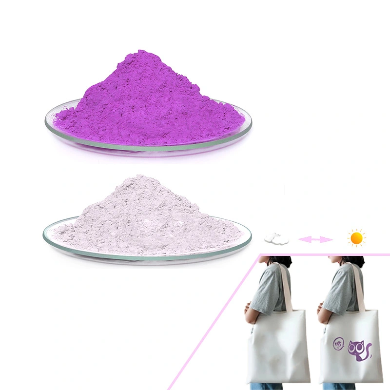 Photochromic Pigment Powder Color Changing by Sun or UV Light LED Photoluminescent