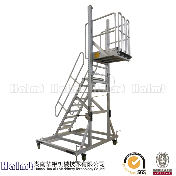 The Industrial Aluminium Liftable Platform Ladders