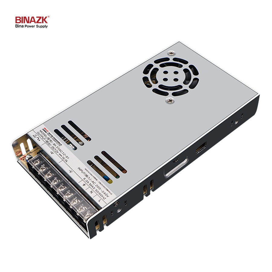 Bina 12V Efficient SMPS Ultra Thin Power Supply 24V for Industrial Use