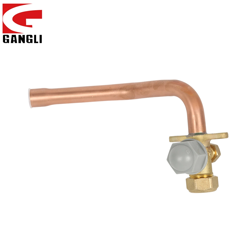 Gangli Wholeasle Square Cylindrical Service Valve for A/C