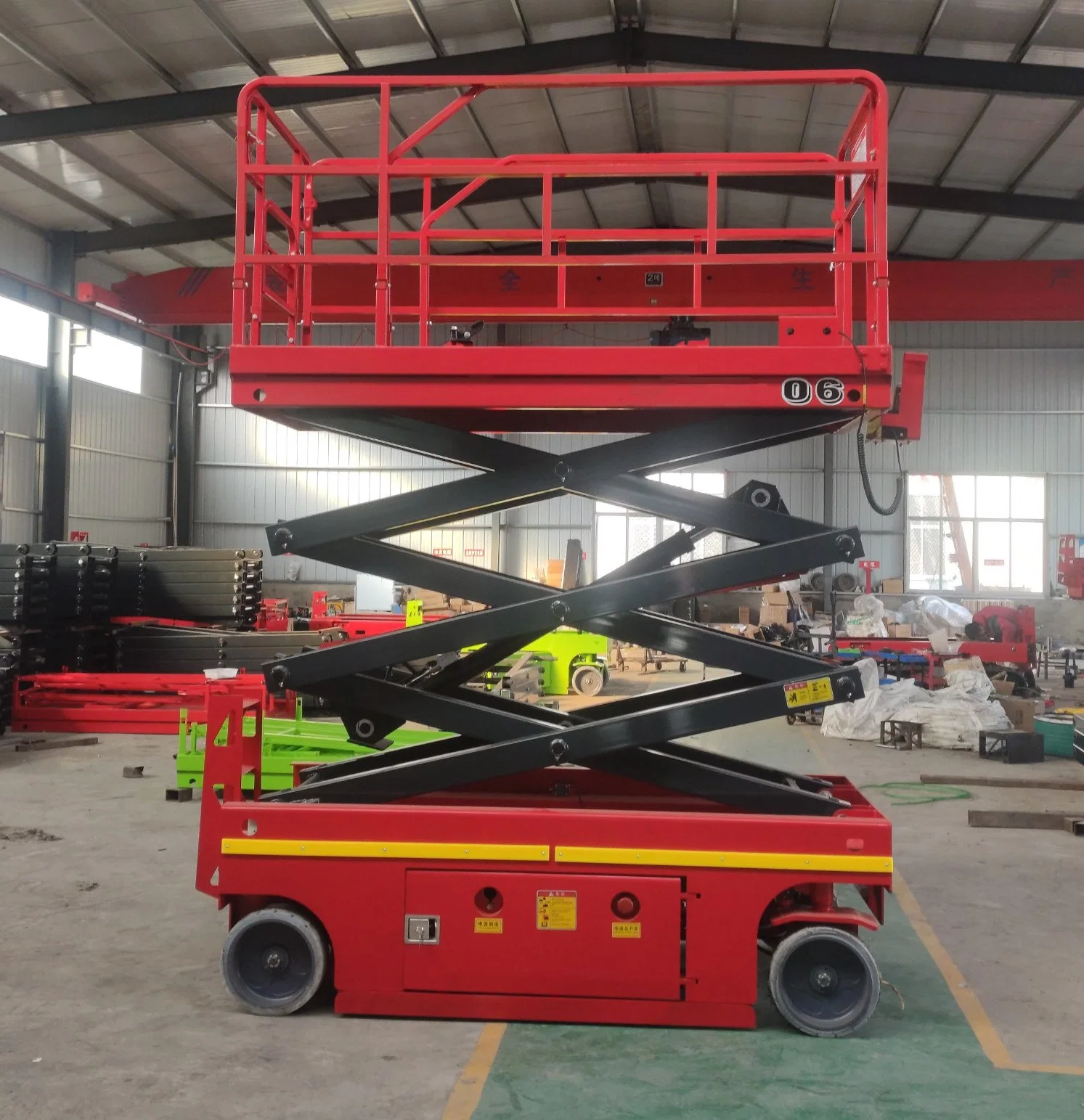 Self-Propelled Work Manlift Hydraulic Service Platform Scissor Lift Low Price Sale