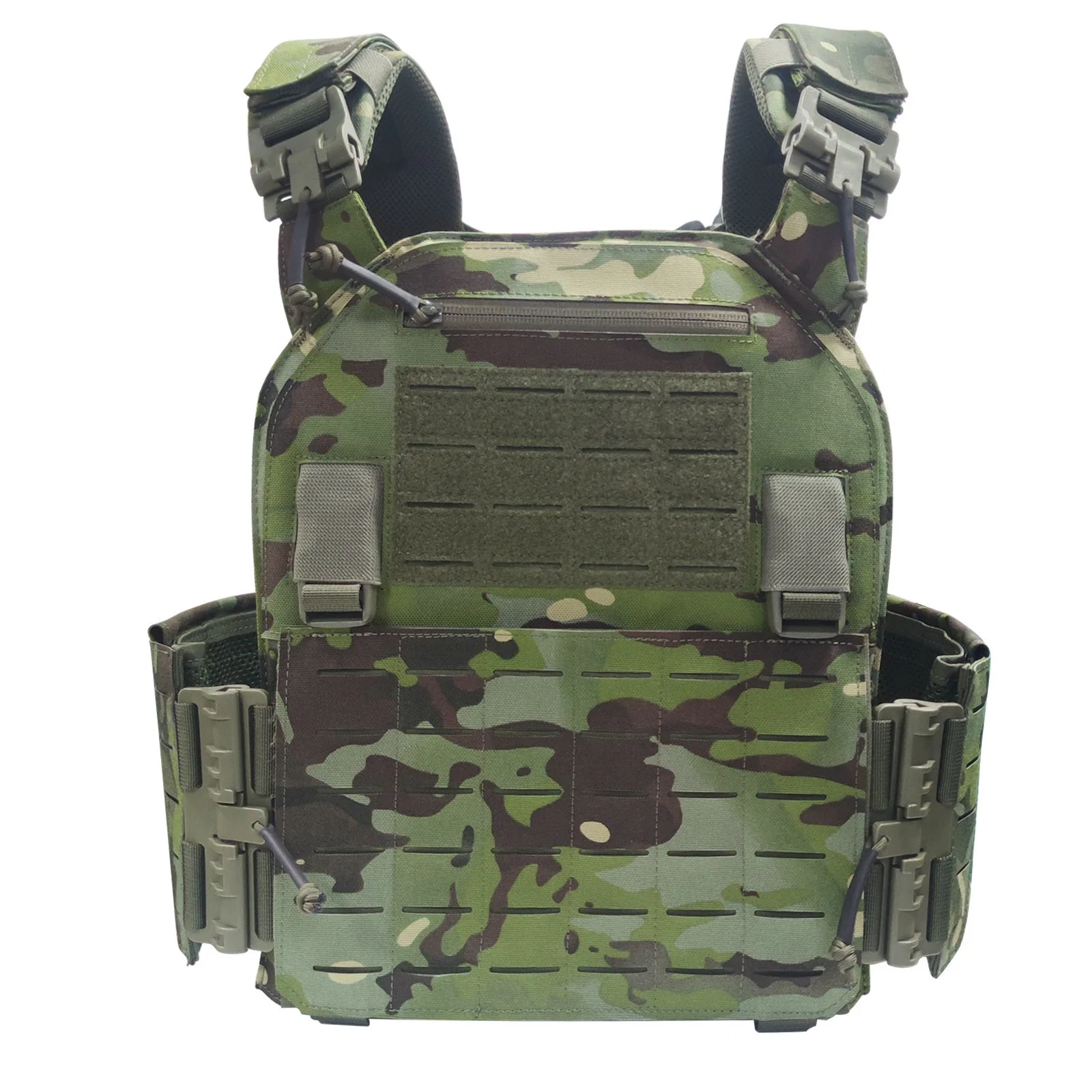 Security Tactical Multicam Functional Molle Plate Carrier for Safety Training Protection Vest