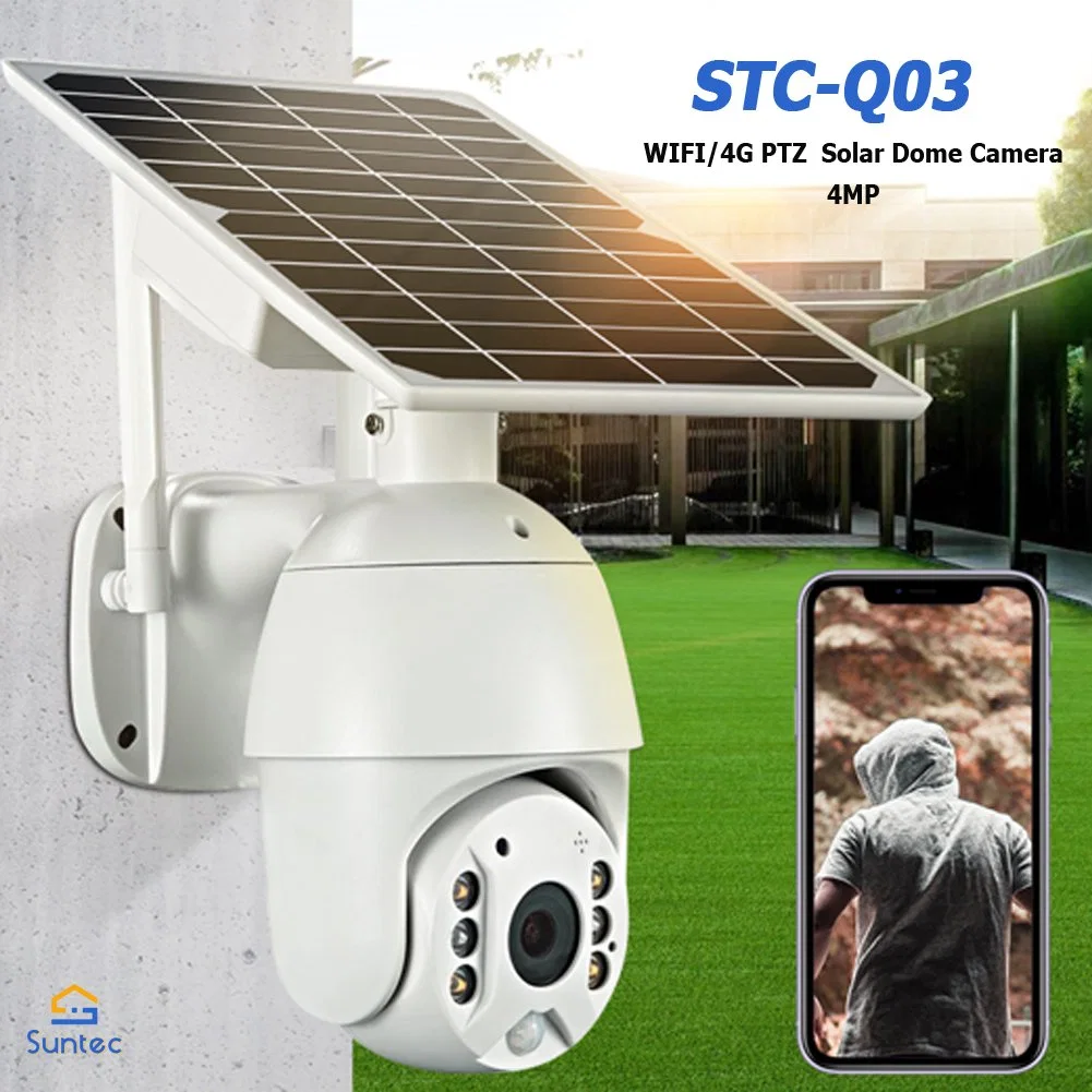 Top Quality WiFi 4G Smart Camera Outdoor Solar Camera 360 HD 1080P