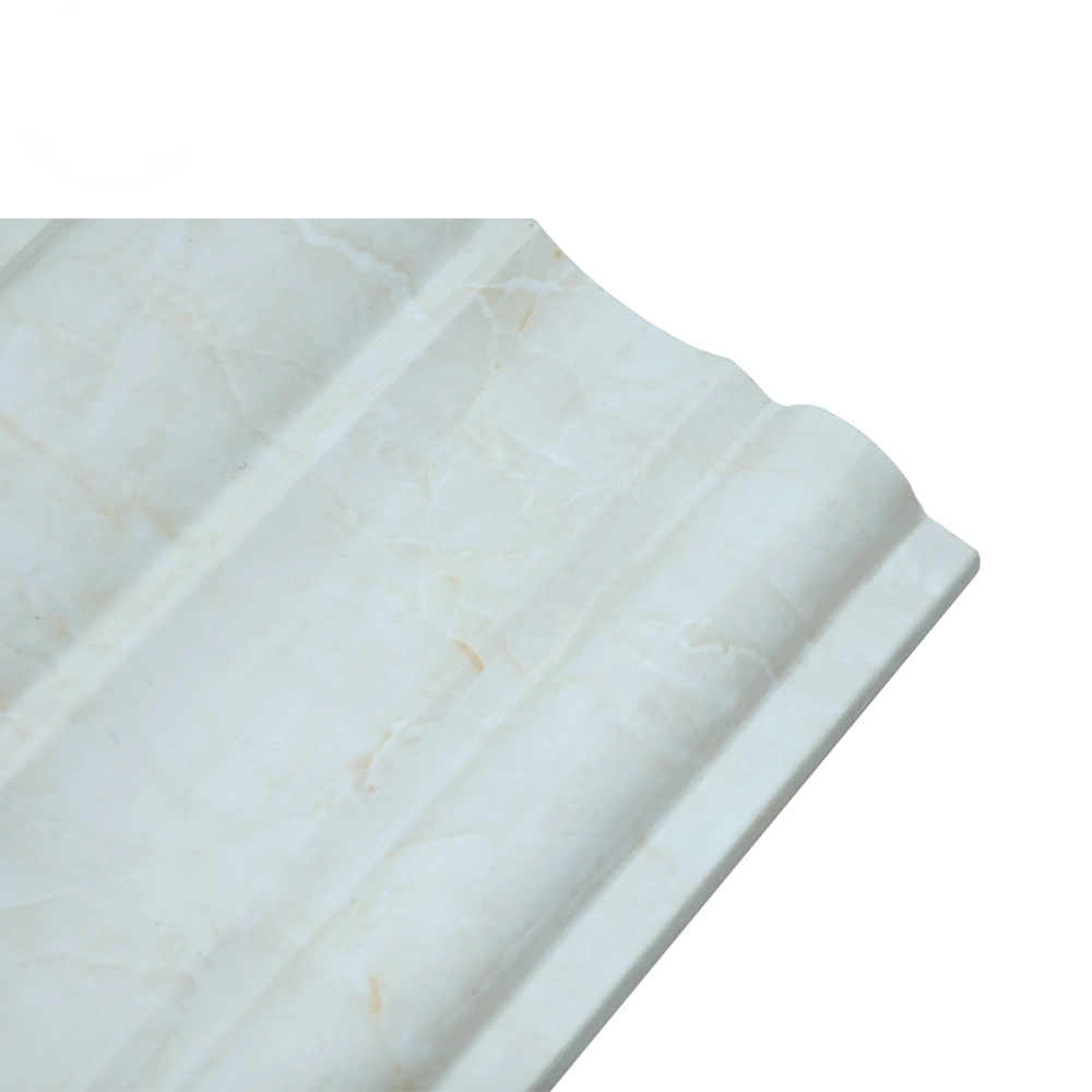 Low Price PS Polystyrene Marble Pattern Chair Rail for House Decoration