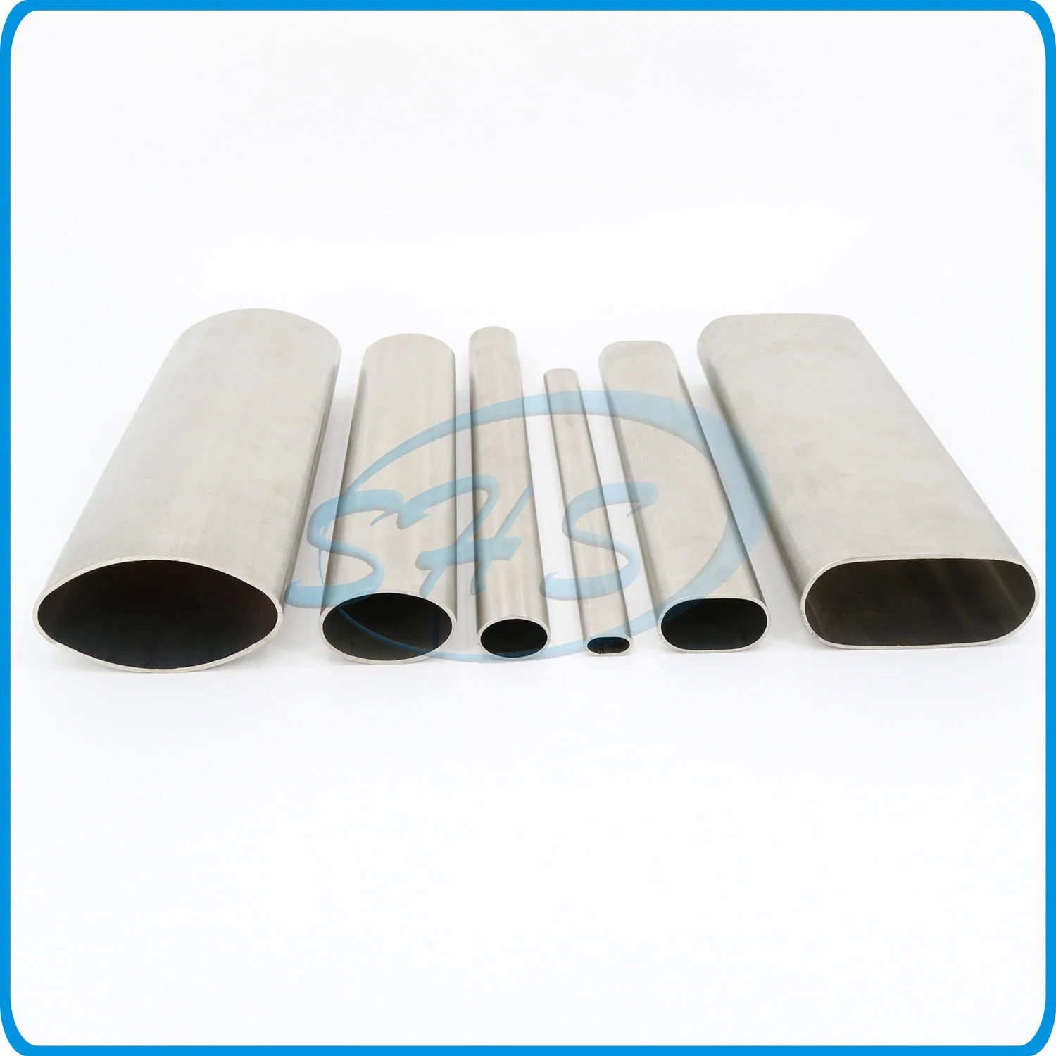 Stainless Steel Oval Pipes (Tubes) as Auto Fittings