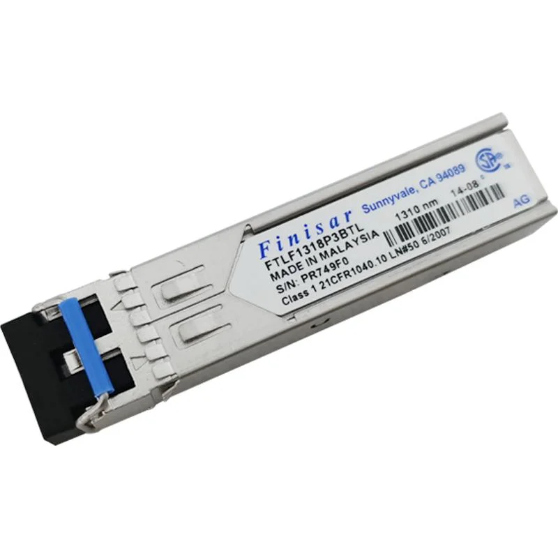 Novo Estoque Original Finisar Ftlf1318P3BTL 1310 nm Fp, Gige 1X FC, 1,25 GB/s módulo transceptor de fibra óptica do transceptor