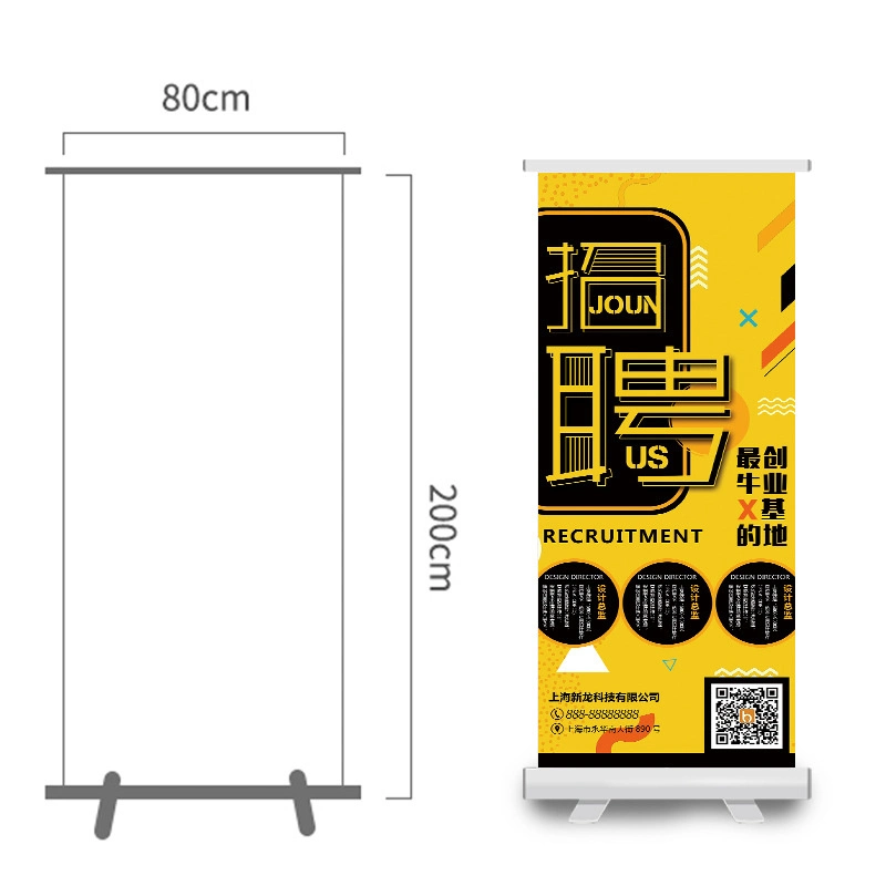 Factory Direct Sales Strengthen Portability Roll up Display