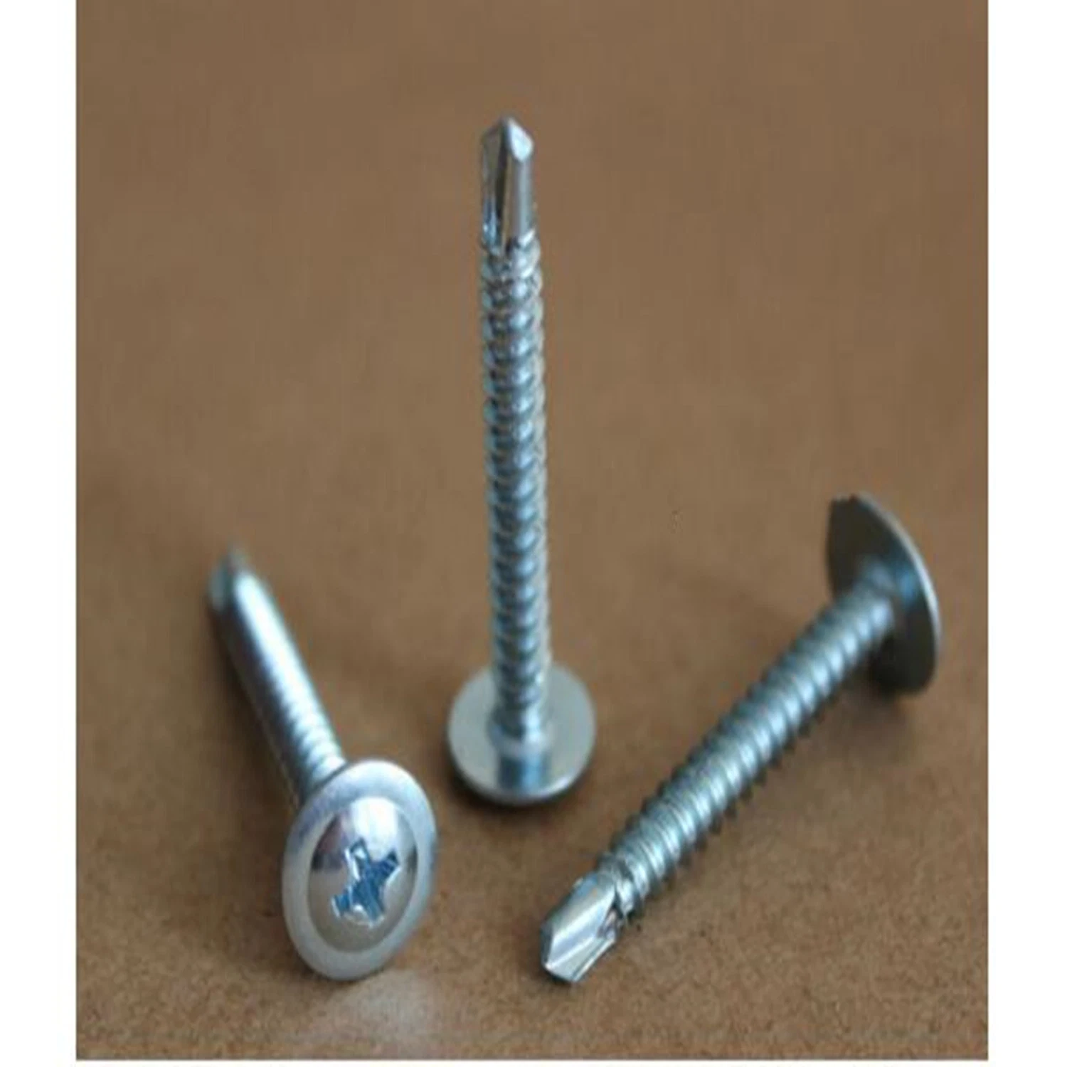 Made in China Great Quality White Zinc Plated Self-Drilling Screws Pan Head/Self-Drilling Screws Modified Truss Head 4.2"/Hex Head/Csk Head/Flat Head