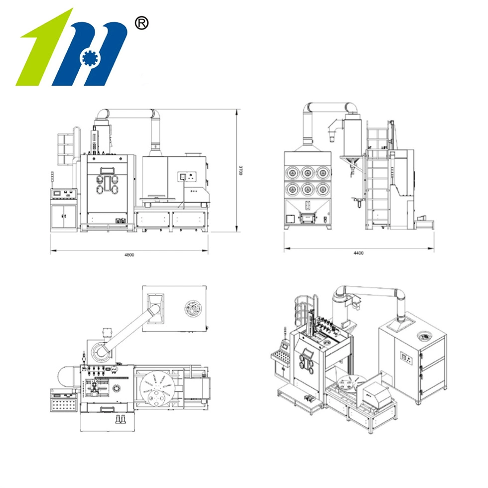 Sand Blasting Machine for Mold Abrasive Sandblast Sandblasting