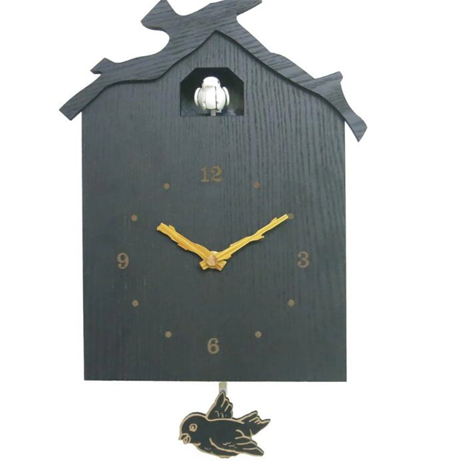 Reloj de madera Swing Bird Cuckoo personalizado