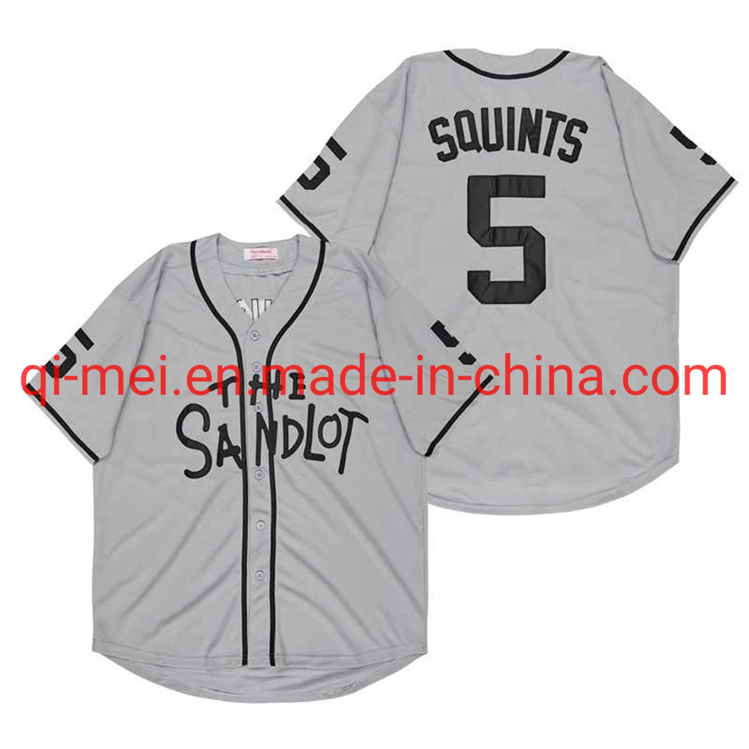 Wholesale/Supplier The Sandlot Kooy Benny #5 Michael Squints Mens Kids Movie Baseball Jerseys