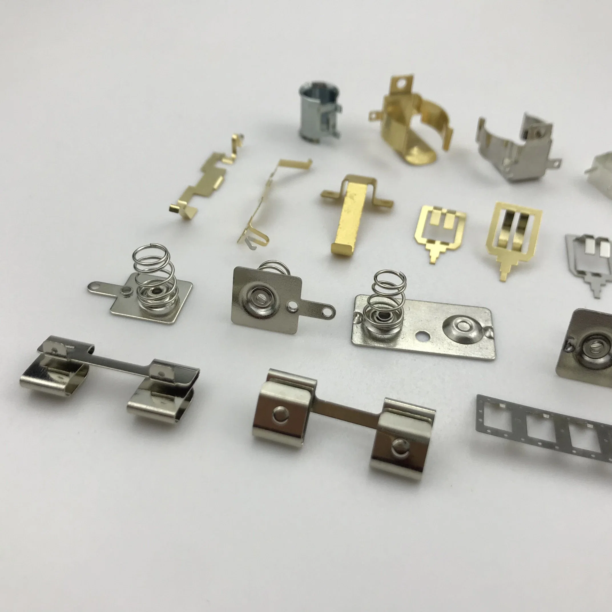 Customized Color Zinc Coated Spring Wire Clips