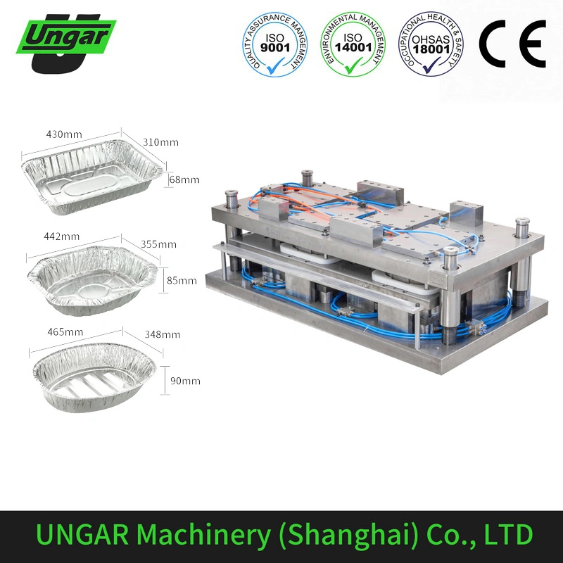 China Smart Aluminium Foil Fast Food Container Making Machine Equipment with Good Price