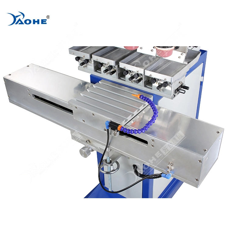 Double Color Pad Printing Machine with Shuttle & Enlarged Pads